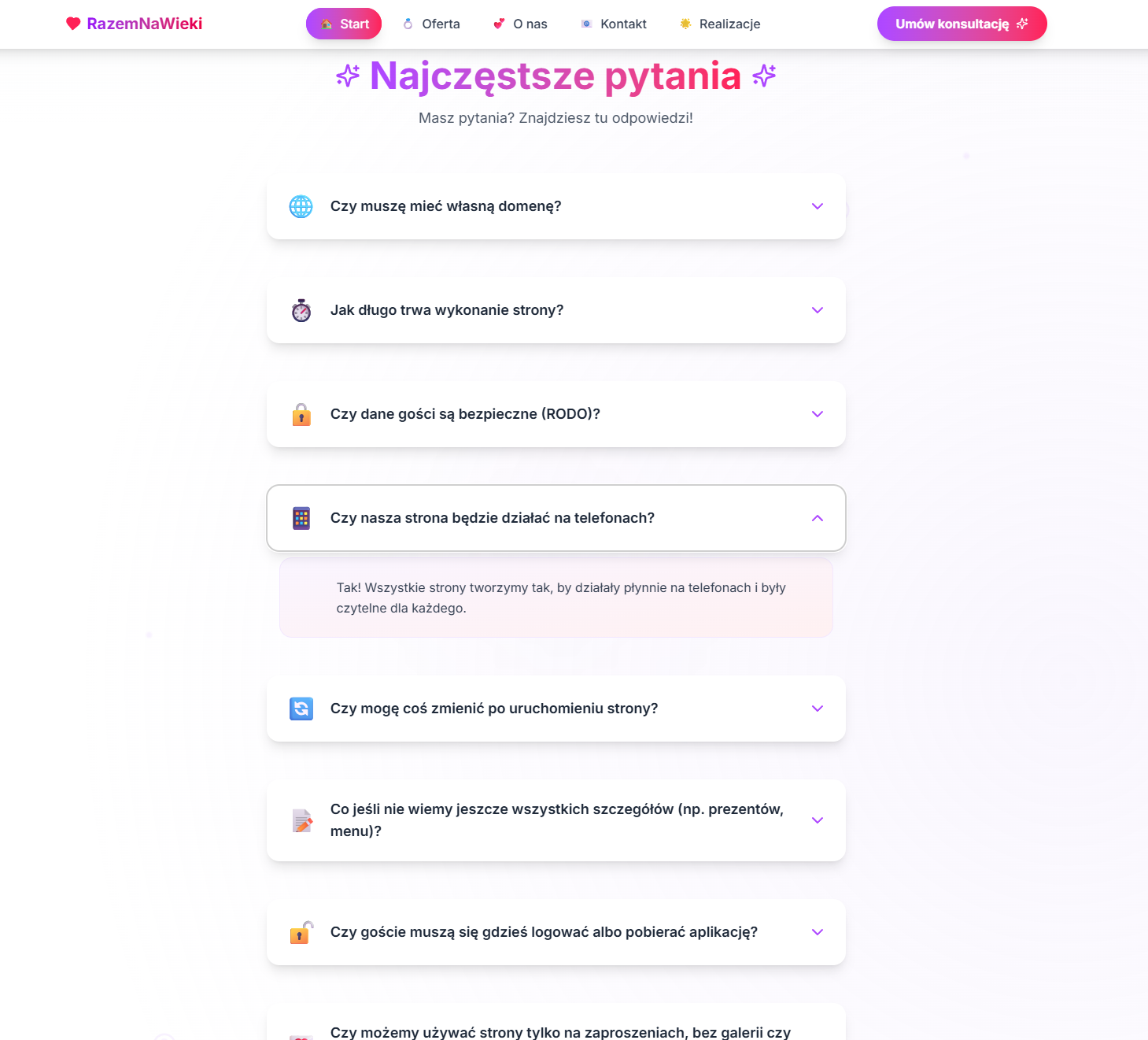 Wedding portals — Next.js in action — 4
