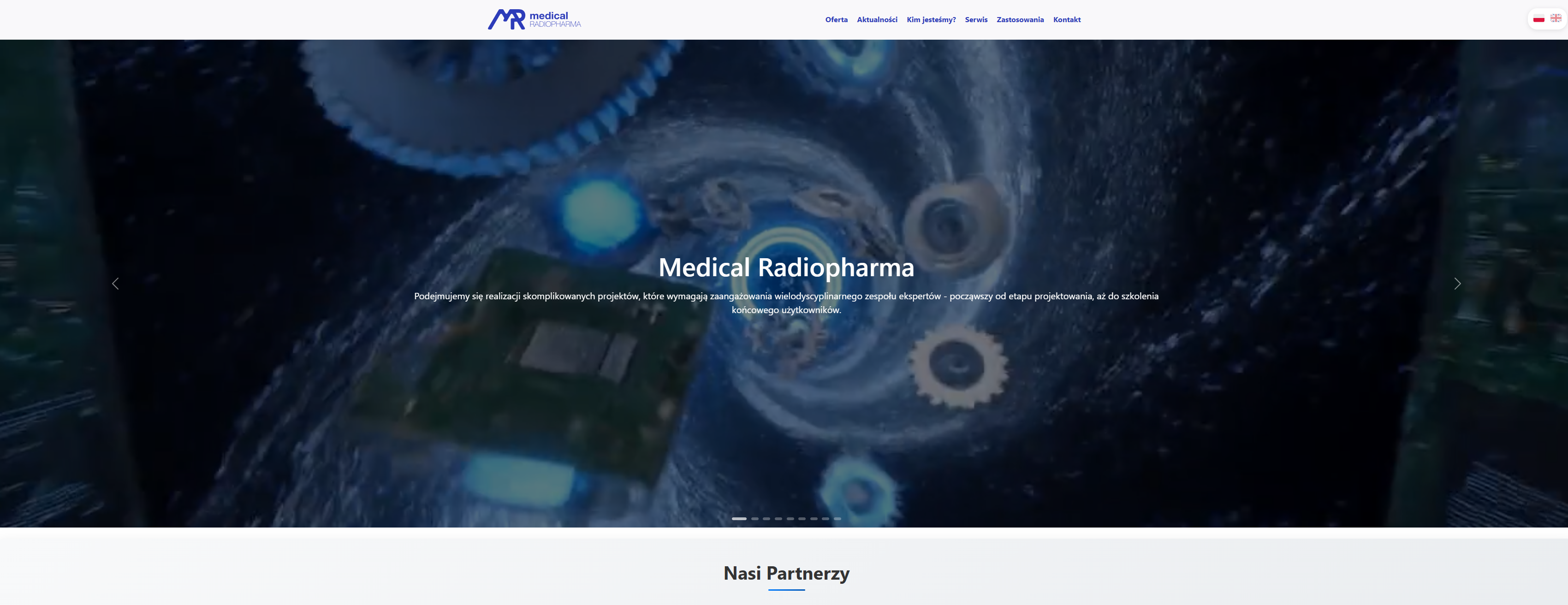 merad.pl — medtech corporate website — 1