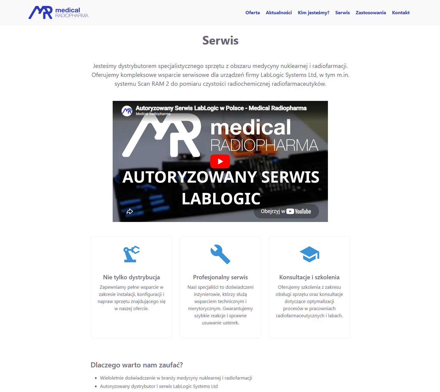 merad.pl — medtech corporate website — 3